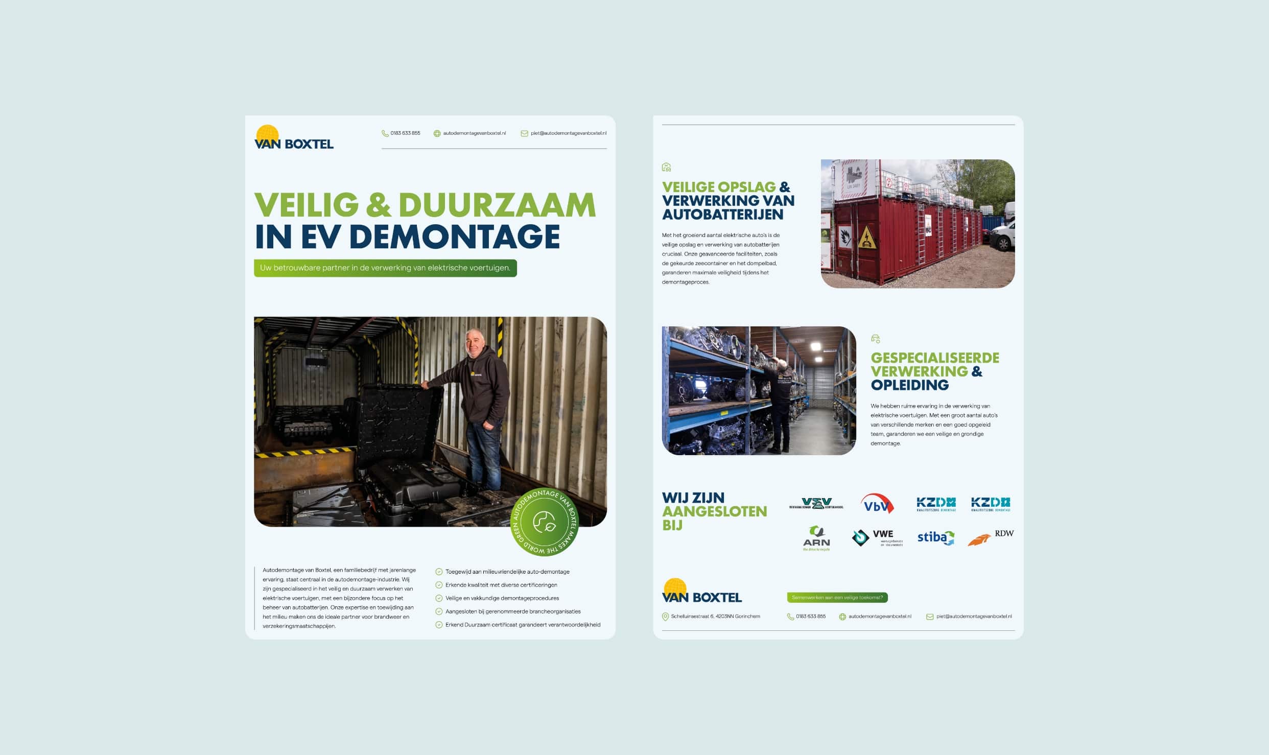 Autodemontage van Boxtel Flyer