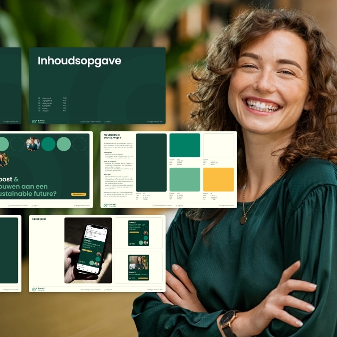 Foto van branding voor recruitment bedrijf